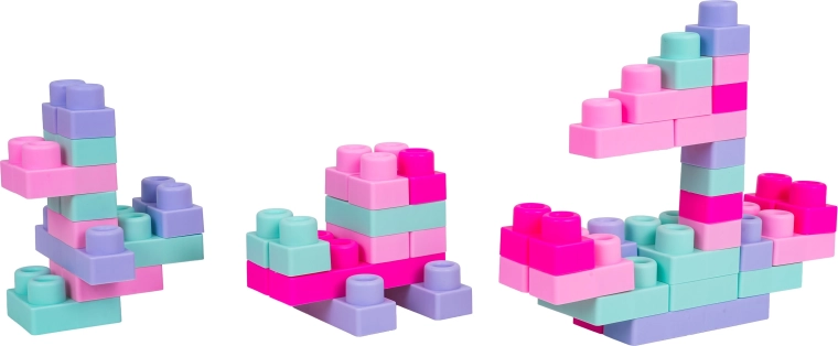 56 pezzi per costruzioni creative