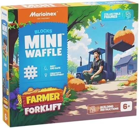 50 pezzi mini waffle flessibili e istruzioni passo passo