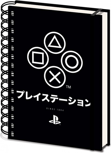 Blocco ad anelli A5 PLAYSTATION Onyx