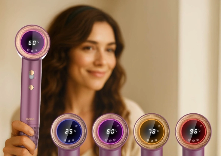 Ionizzazione per capelli lisci e lucenti