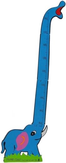 Metro da parete in schiuma per bambini con animaletti 70–160 cm autoadesivo - 1 pezzo