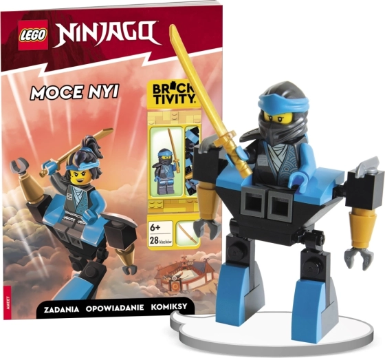 Lego Ninjago: i poteri di Nya – libro interattivo con minifigure