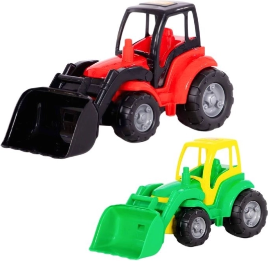 Mega trattore con benna anteriore per bambini