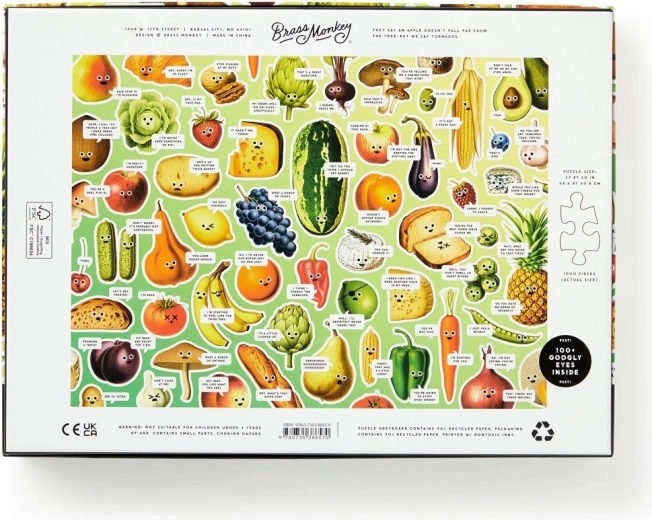 Elementi lucidi e 110 occhi adesivi extra