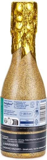 Forma di bottiglia di champagne per celebrazioni eleganti