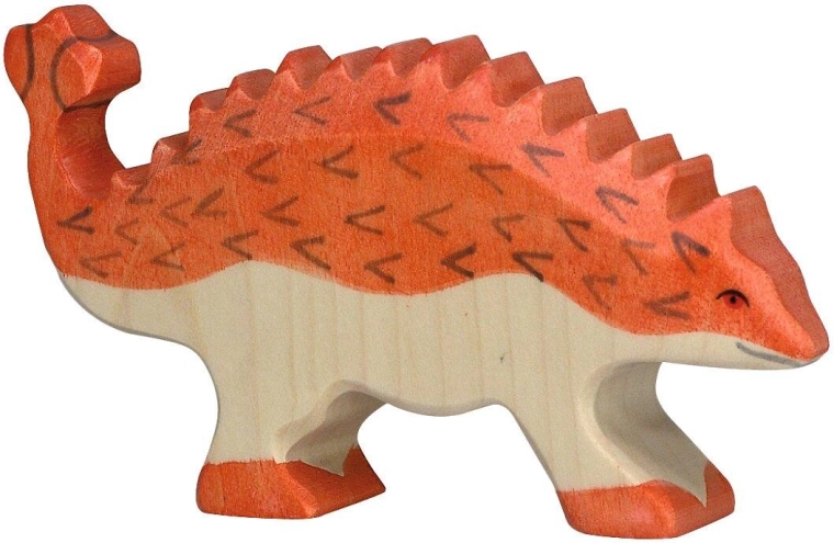 Figurina di dinosauro anchilosauro Holztiger - 1 pezzo
