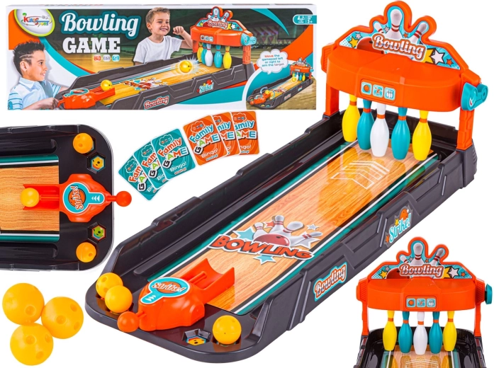 Gioco da bowling da tavolo per bambini - 1 pezzo