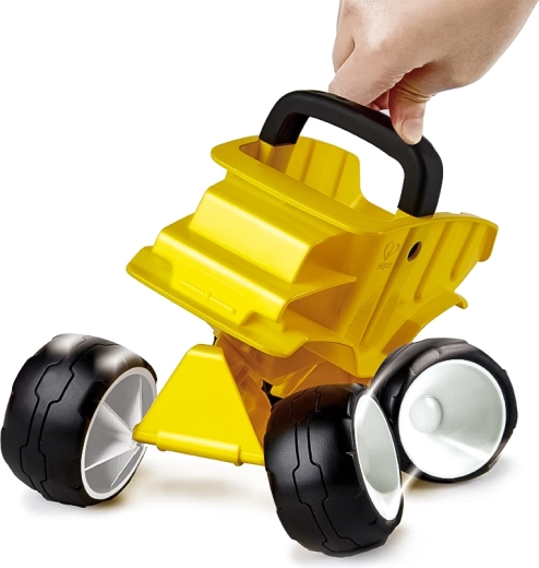 Buggy giallo per la sabbia