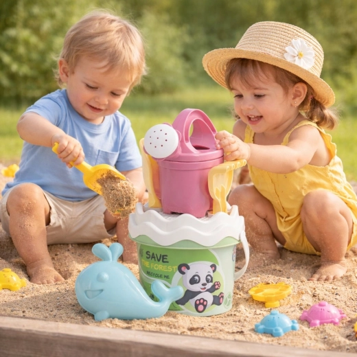 Plastica riciclata e design giocoso