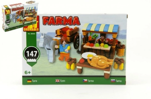 Set di costruzioni DROMADER fattoria 147 pezzi
