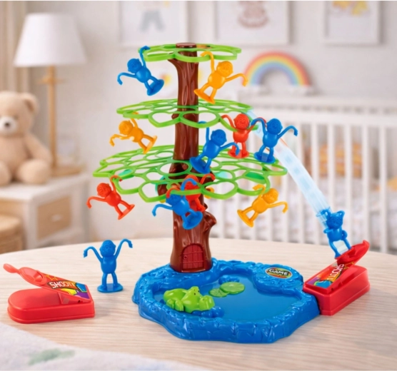 Pedine colorate per un divertimento dinamico in famiglia