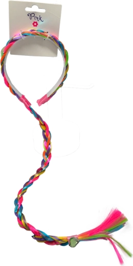 Cerchietto con treccia