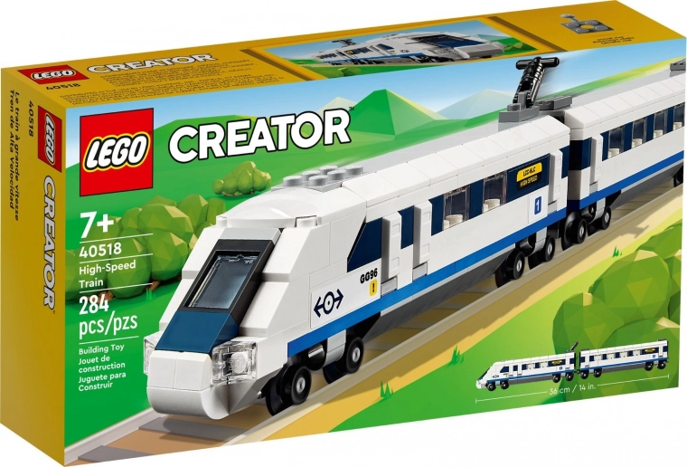 LEGO Creator treno ad alta velocità 40518