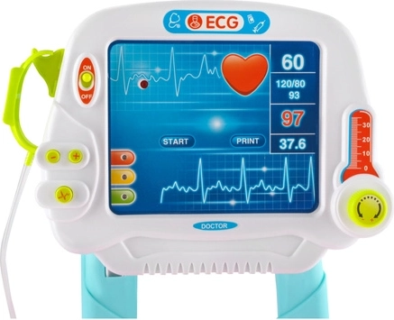 Monitor realistico per il gioco della visita