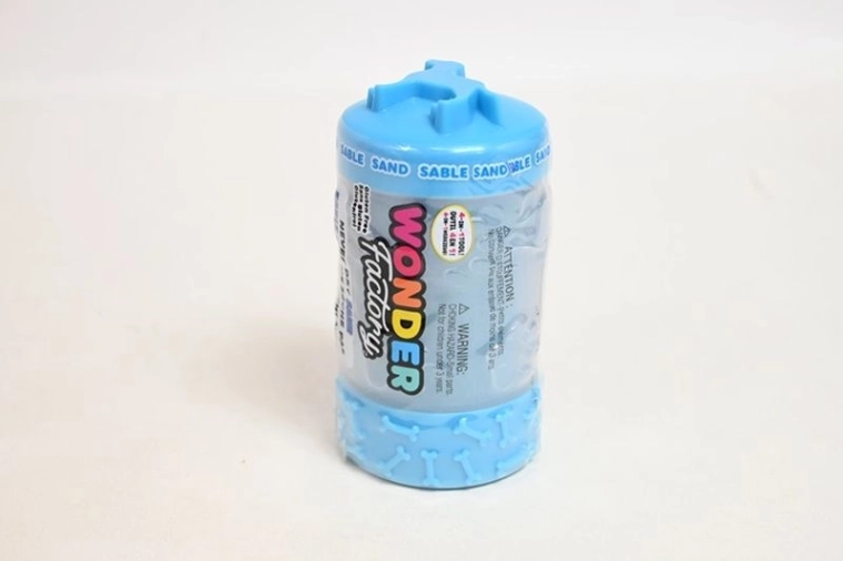 Wonder Factory sabbia modellabile che non si secca mai – set blu con rullo 4 in 1