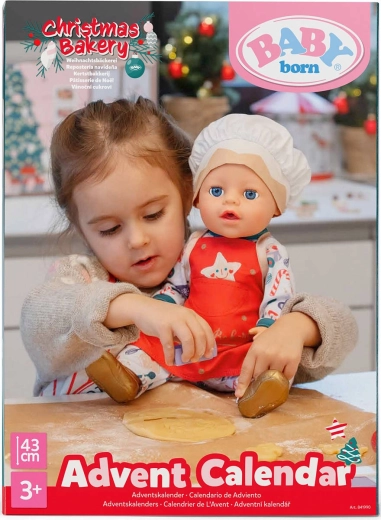 Baby Born calendario dell’Avvento 2026 con accessori per bambola 43 cm