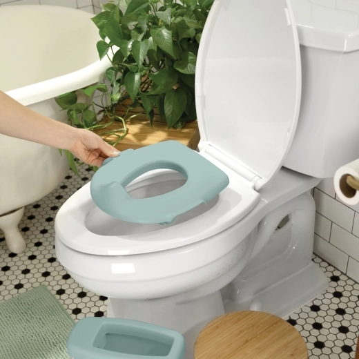Pratico 2in1: vasino e riduttore WC