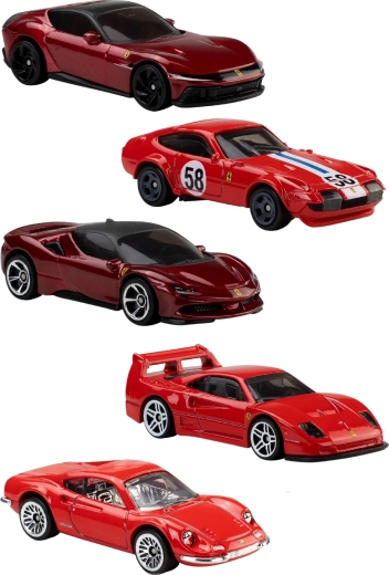 5 mini modelli Ferrari con licenza