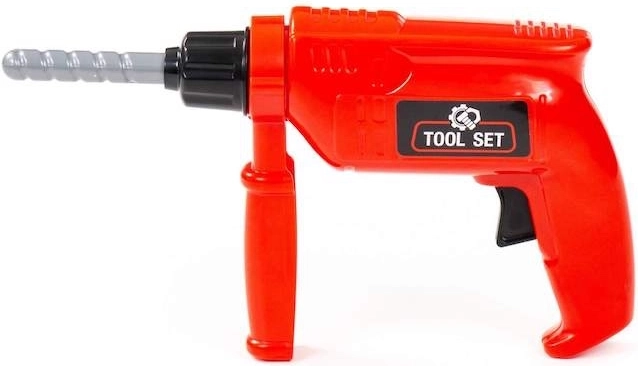 Trapano giocattolo realistico con punta rotante