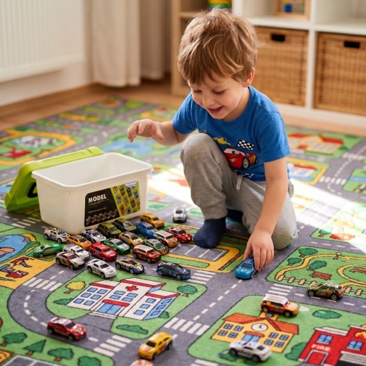 Tappetino da gioco con strade