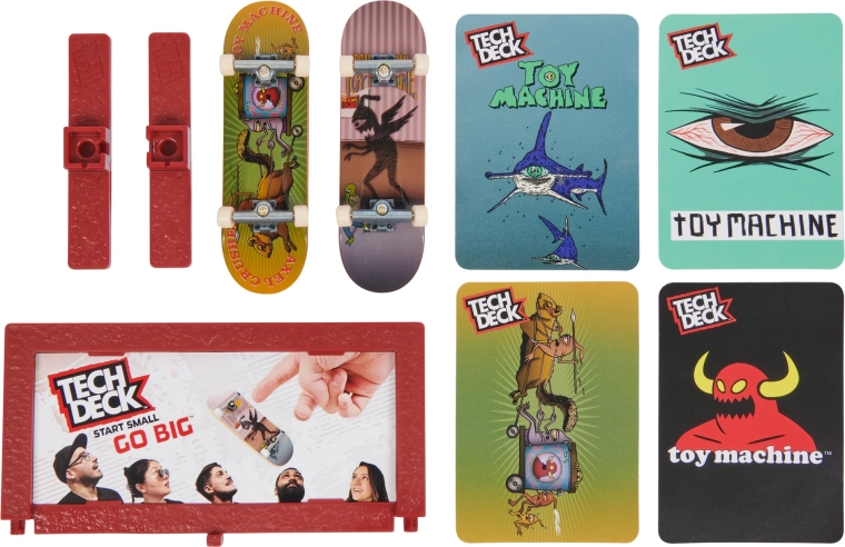 Due fingerboard con grafica TOY MACHINE