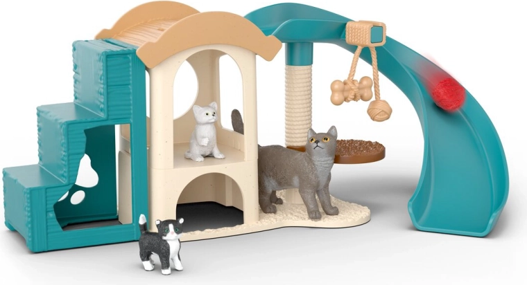 Schleich Farm World percorso giochi per gatti