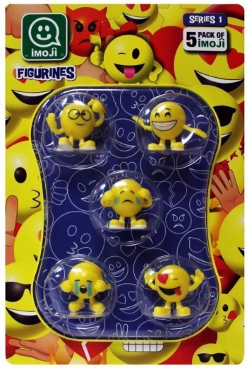 Imoji set di 5 figurine mix