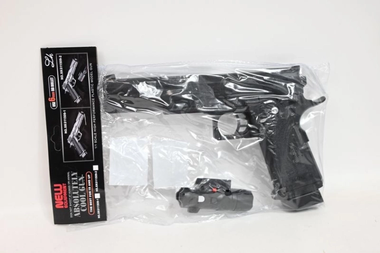 Pistola giocattolo per bambini a palline con luce in sacchetto