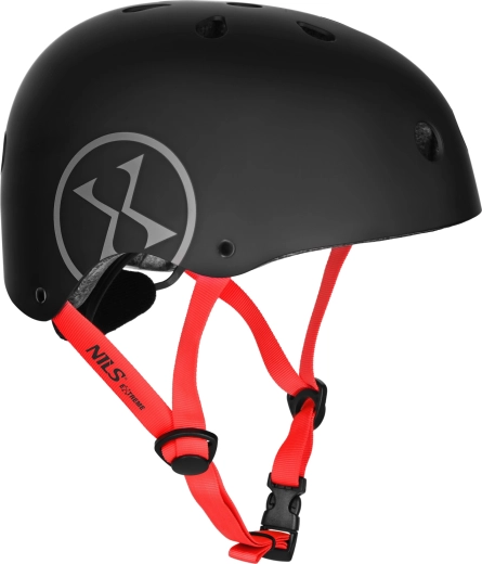 Casco NILS Extreme MTW001-2 nero – S (52-56 cm)