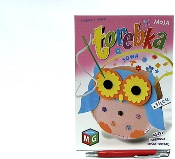 Moja Torebka borsetta in feltro gufo