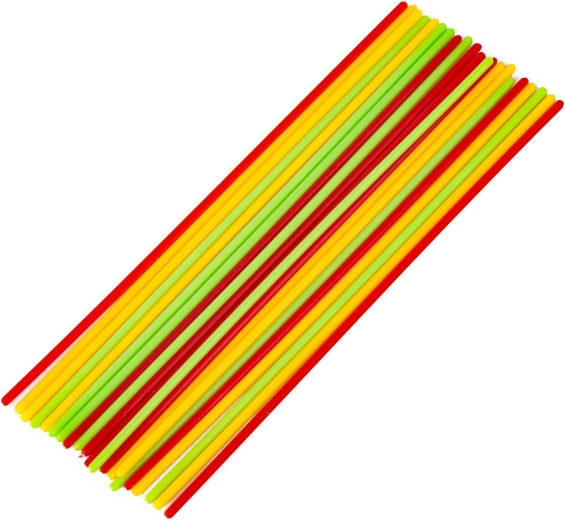 Bastoncini colorati in tre colori