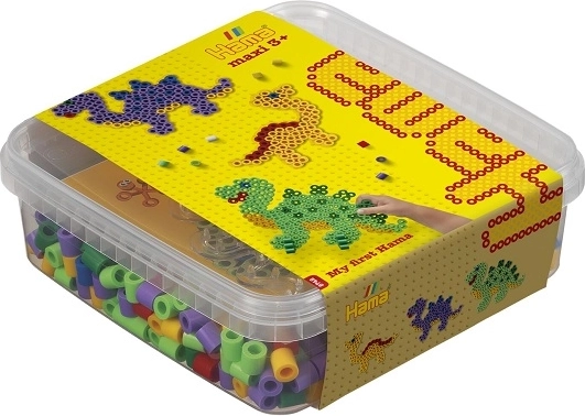 Hama Maxi perline da stirare – set dinosauro (600 pz)
