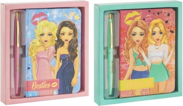 Agenda Besties e penna a sfera