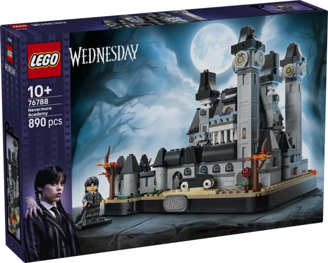 LEGO Wednesday Accademia Nevermore