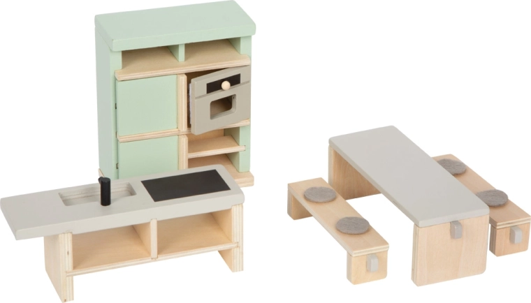 Cucina moderna e zona pranzo