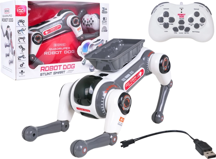 Cane robot telecomandato Aidog con luci - 1 pezzo