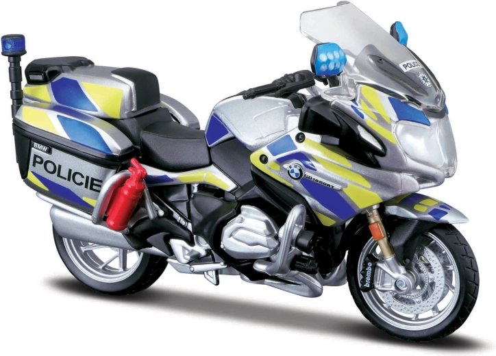 Maisto motocicletta della polizia BMW R 1200 RT Polizia della Repubblica Ceca 1:18