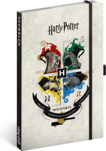 NOTIQUE taccuino HARRY POTTER, a righe, 13 × 21 cm