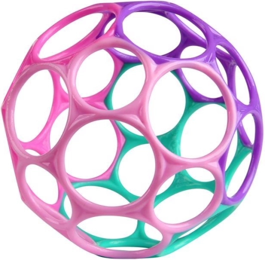 Oball Classic pallina flessibile 10 cm rosa-viola