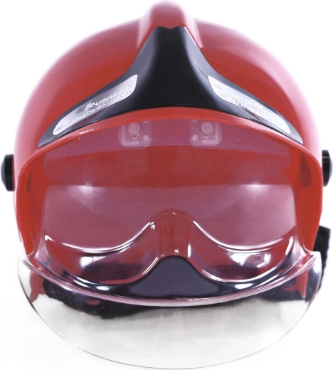 Visiera trasparente ribaltabile per un gioco realistico