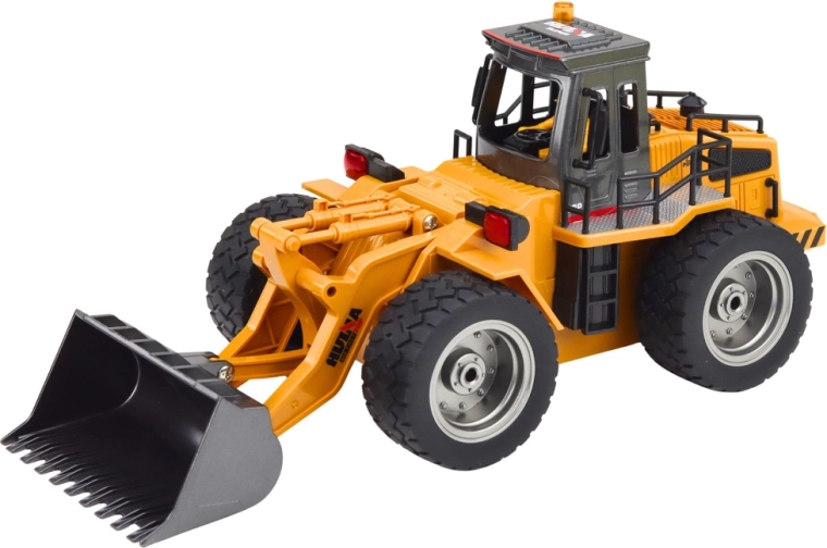 Benna in metallo e braccio funzionale