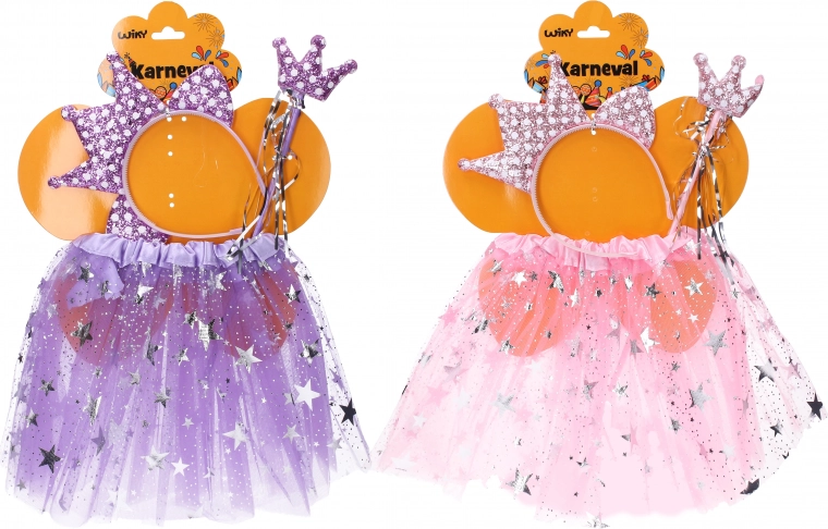 Set di carnevale fata viola