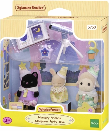 Sylvanian Families Pigiama Party Baby Trio