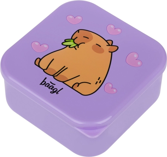 Baagl lunch box 4 in 1 capibara