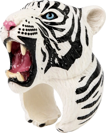 Motivo accattivante della tigre bianca
