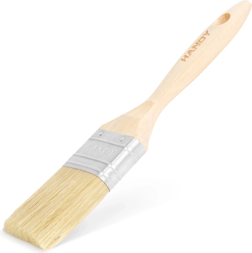 Pennello piatto da imbianchino con manico in legno, 50 mm