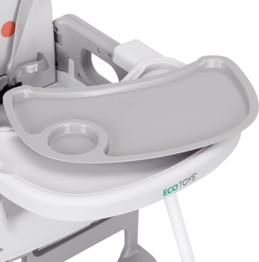 Doppio vassoio lavabile in lavastoviglie per una pulizia facile