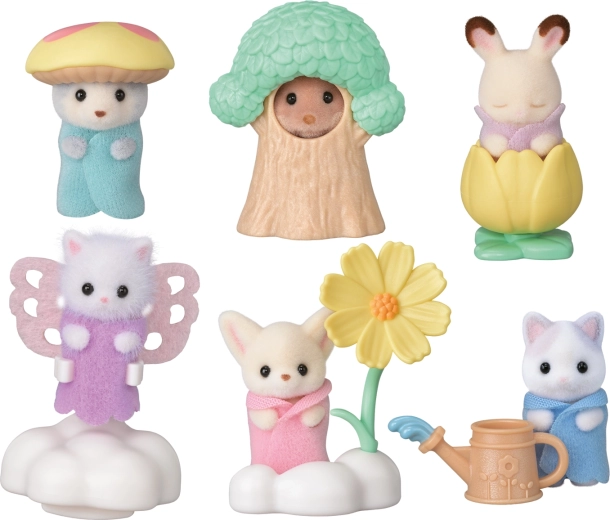 Sylvanian Families neonati in costumi floreali, bustina a sorpresa - 1 pezzo
