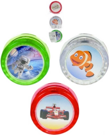 Yo-yo con immagine 6 cm in sacchetto - 1 pezzo