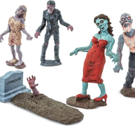 12 personaggi zombie e accessori unici